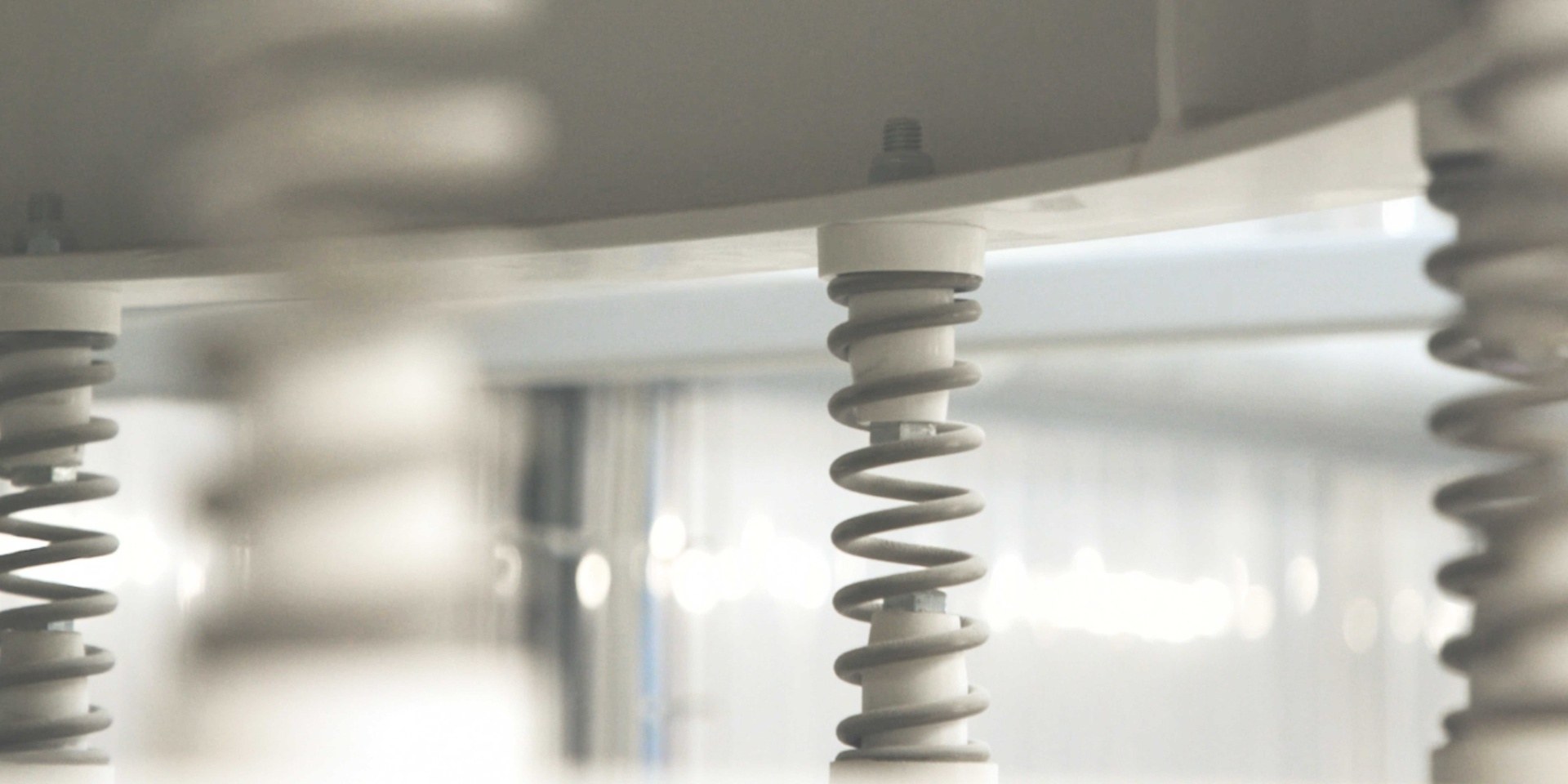 Vibrating separator system for industrial water treatment